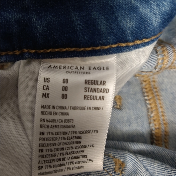 American eagle high rise jeggings size 00R - Picture 15 of 16